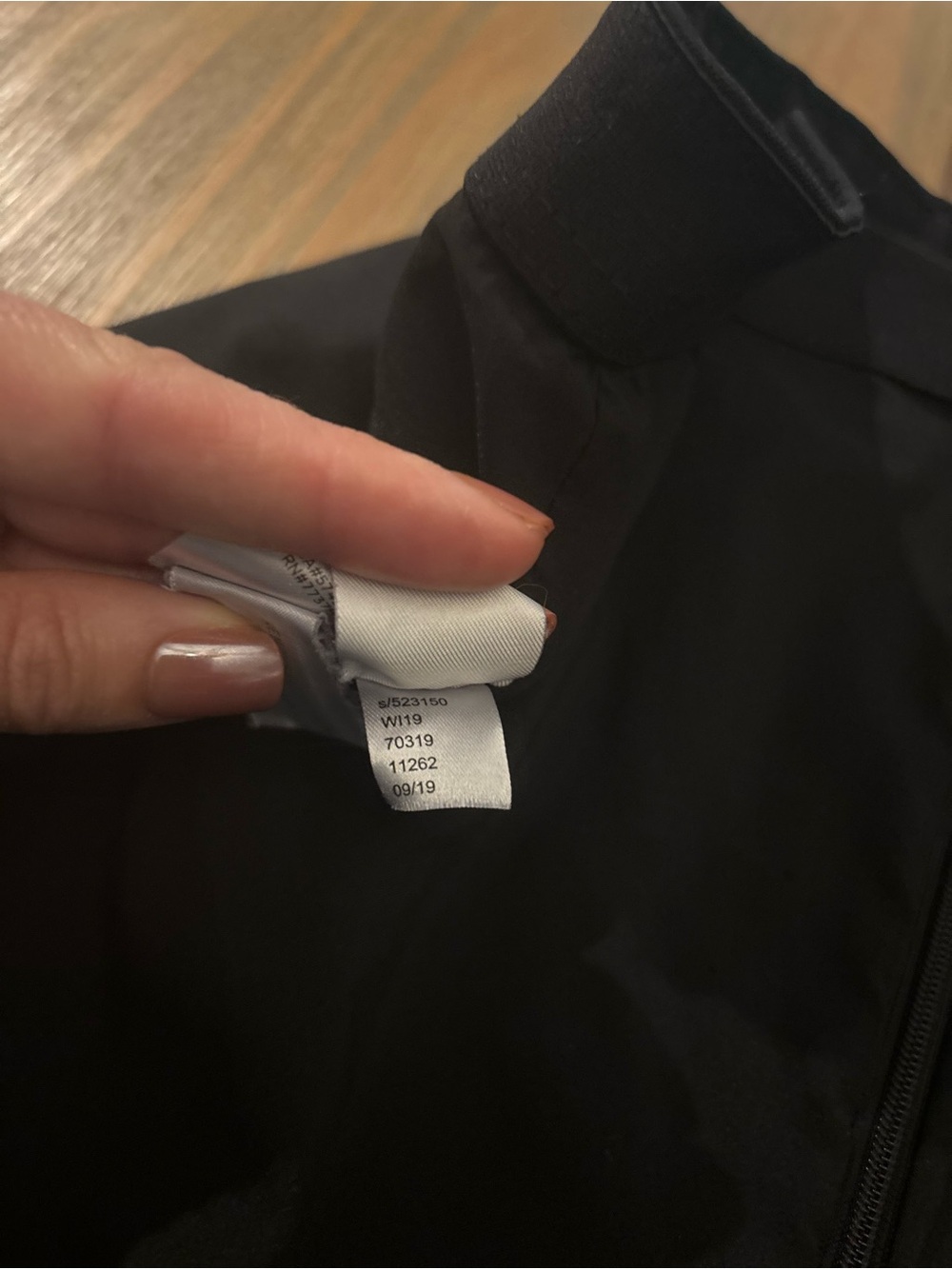 Ann Taylor Black Sailor-Style High-Waist Button Pencil Skirt (25" Length) - Picture 10 of 14